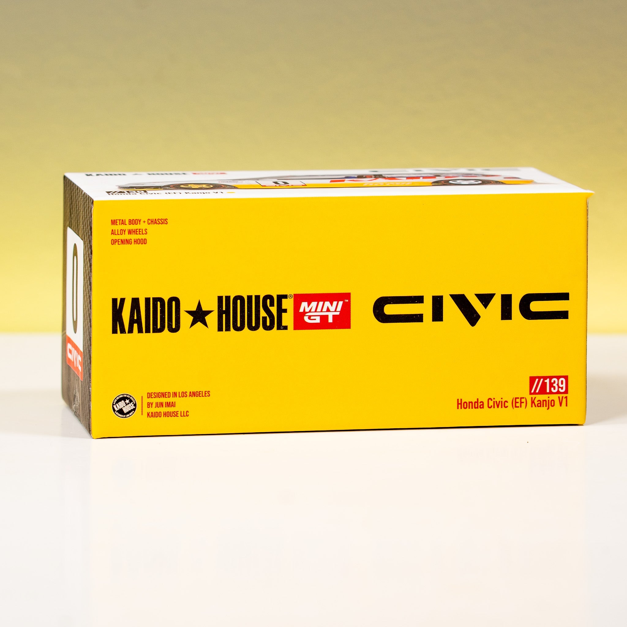 Kaido★House x Mini GT - Honda Civic (EF) Kanjo V1